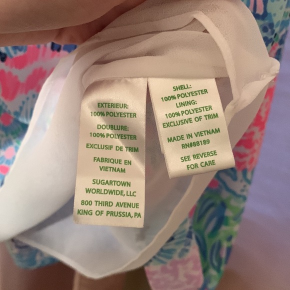 RARE - Lilly Pulitzer Delancey Dress - Picture 9 of 9